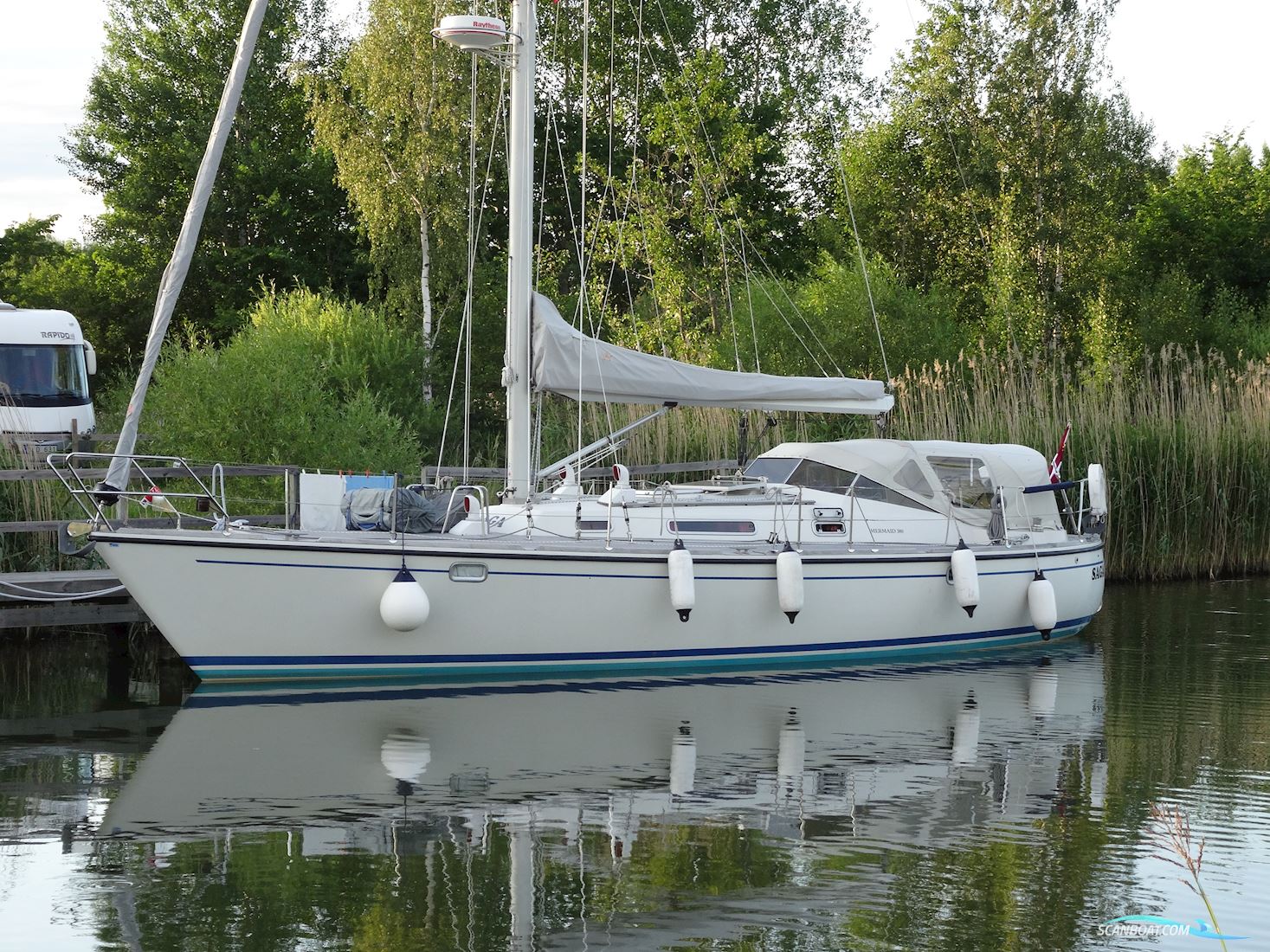LM Mermaid 380 Sejlbåd 1987, med Volvo D2-40F motor, Danmark