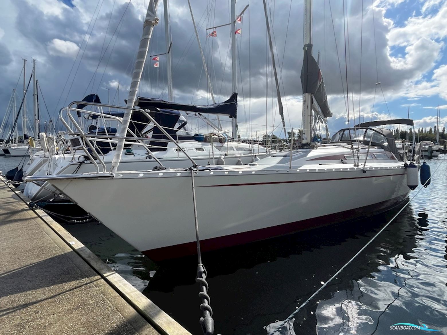 Luffe 40 - Solgt/Sold Sejlbåd 1989, med Volvo Penta 2002 motor, Danmark