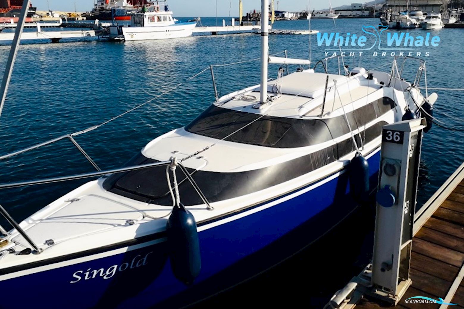 Macgregor 26M Sejlbåd 2012, med Evinrude motor, Spanien