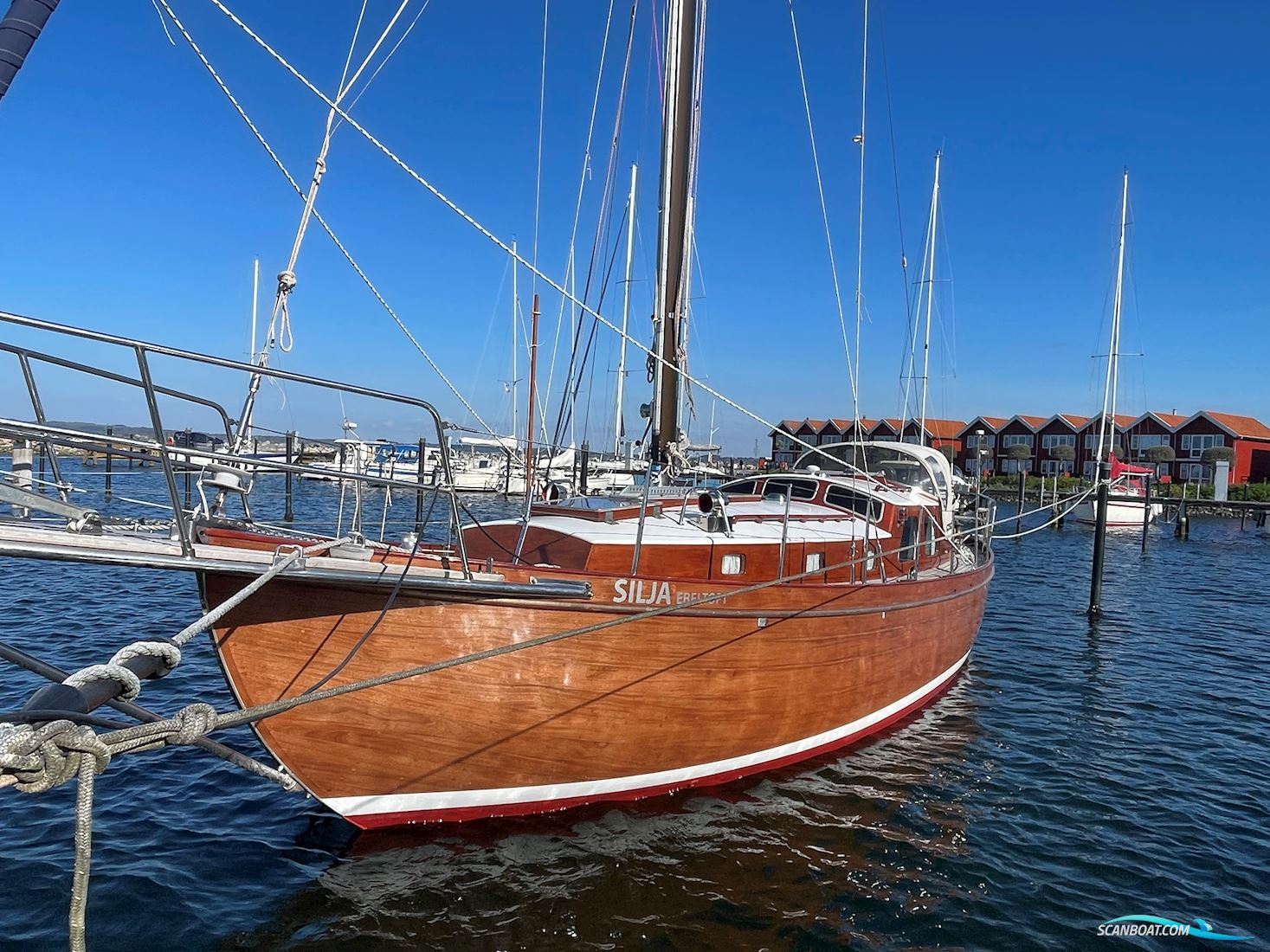 Mahogny Sejlbåd 32'