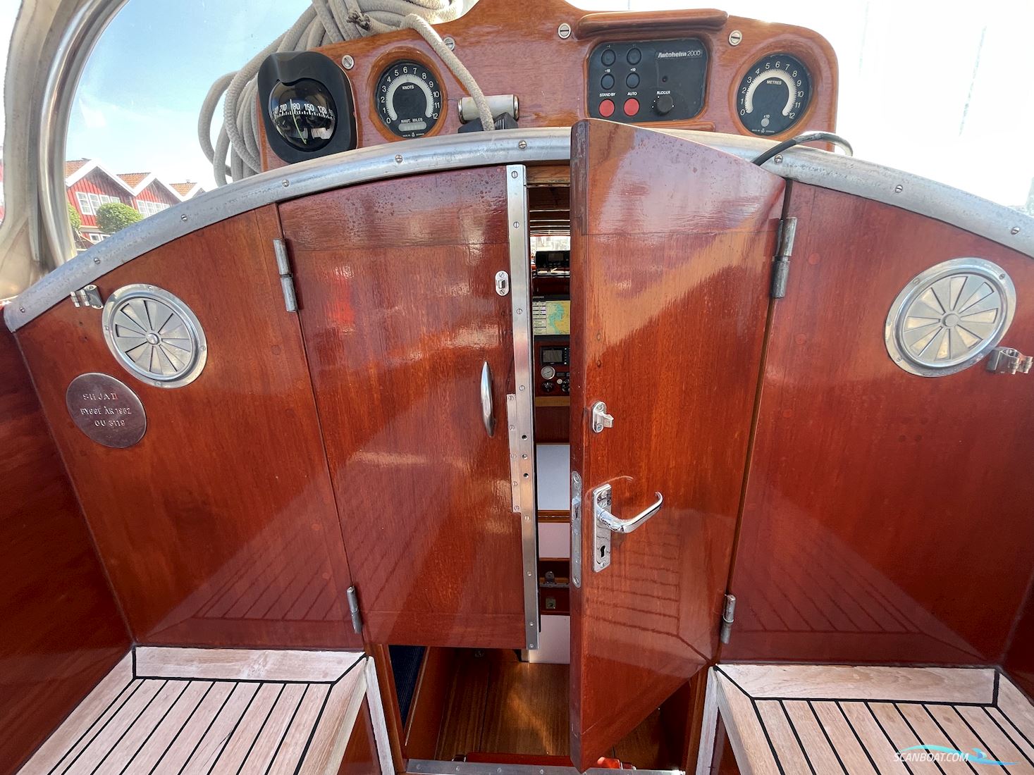 Mahogny Sejlbåd 32'