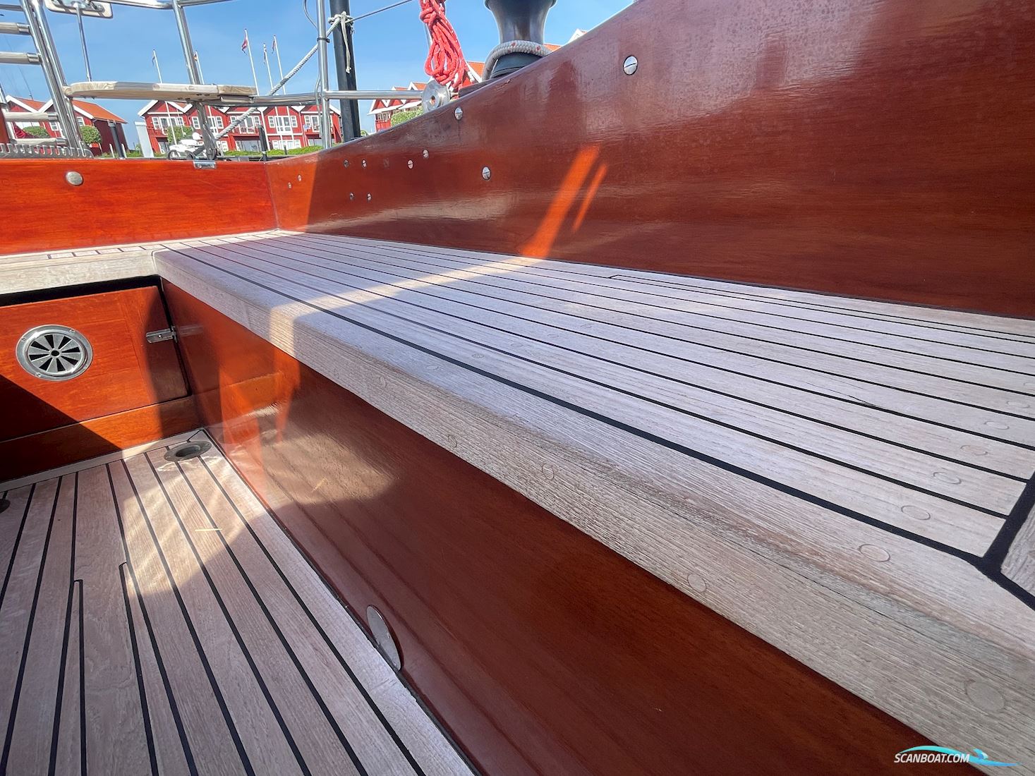 Mahogny Sejlbåd 32'