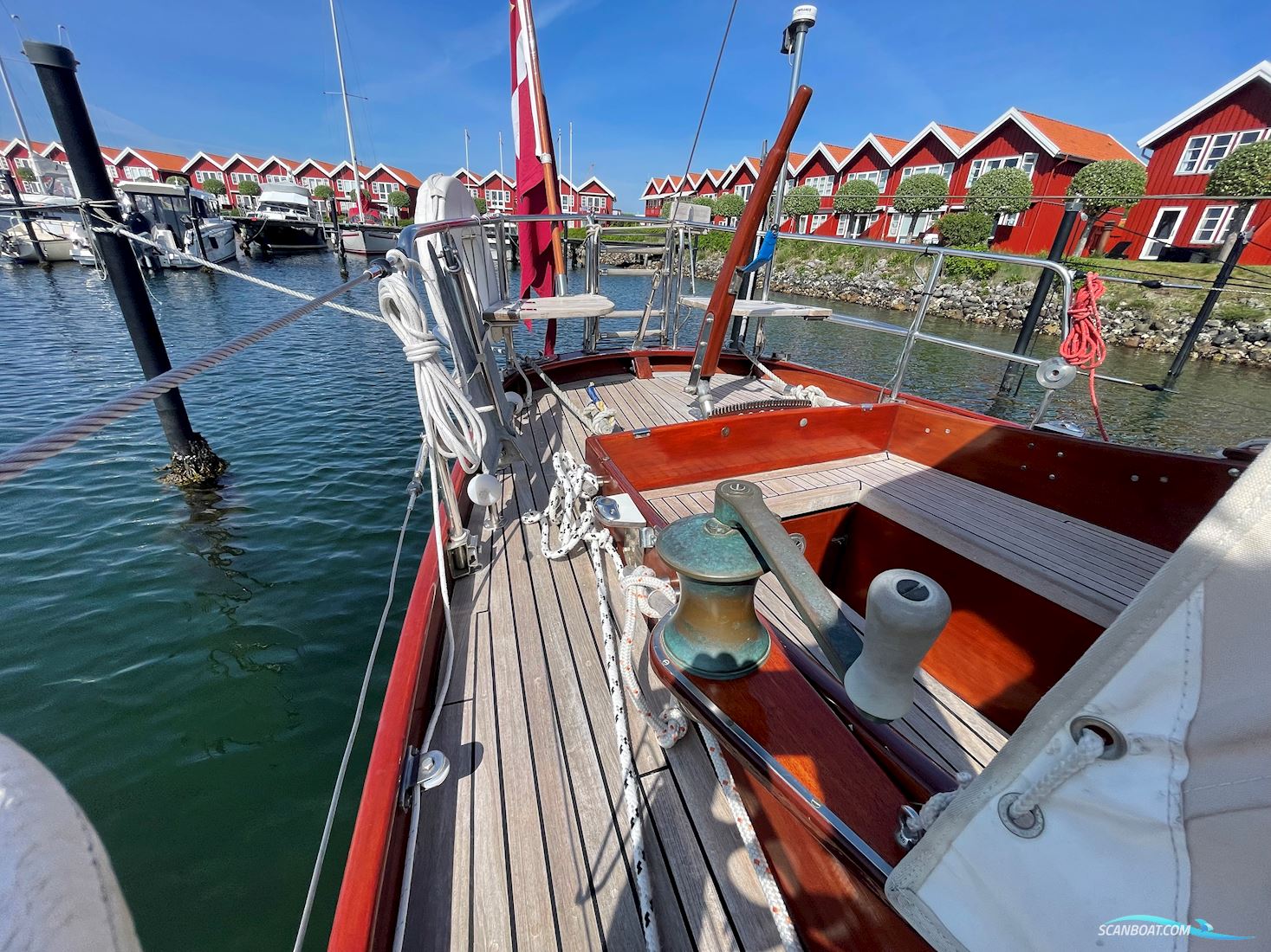 Mahogny Sejlbåd 32'