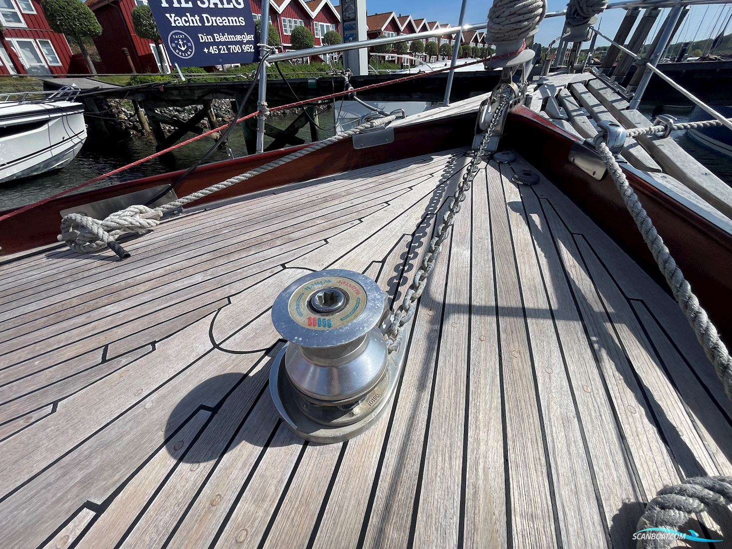 Mahogny Sejlbåd 32'