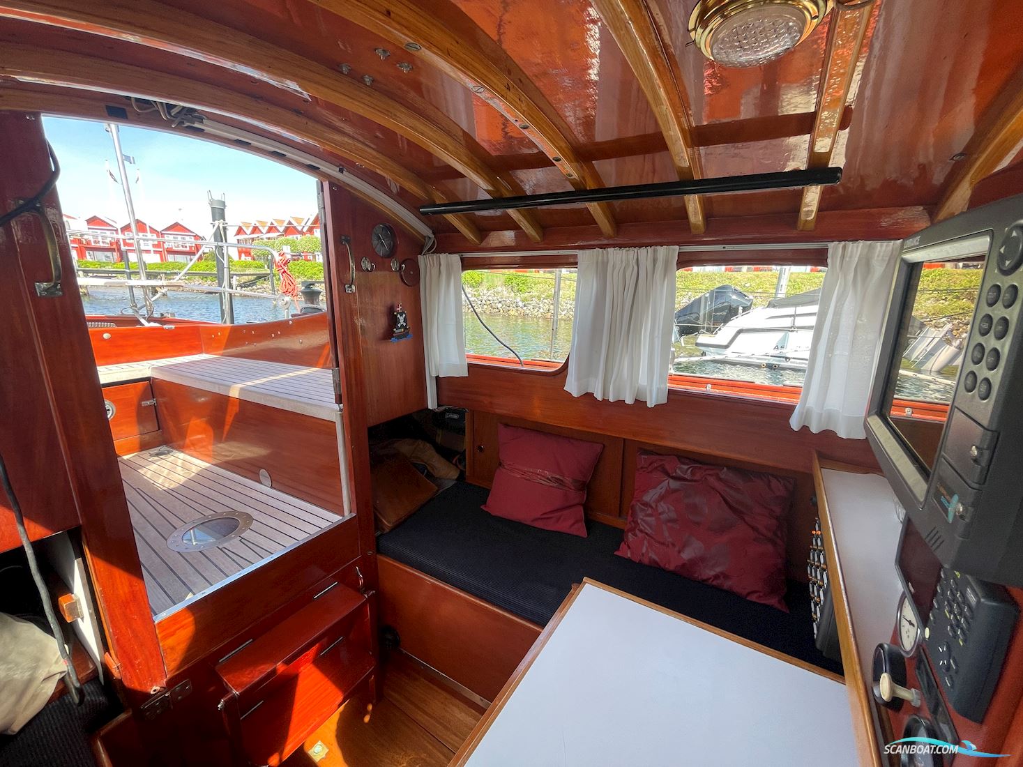 Mahogny Sejlbåd 32'