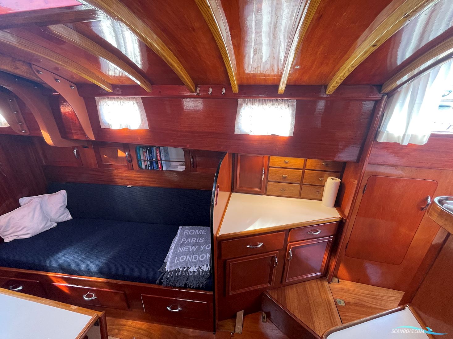 Mahogny Sejlbåd 32'