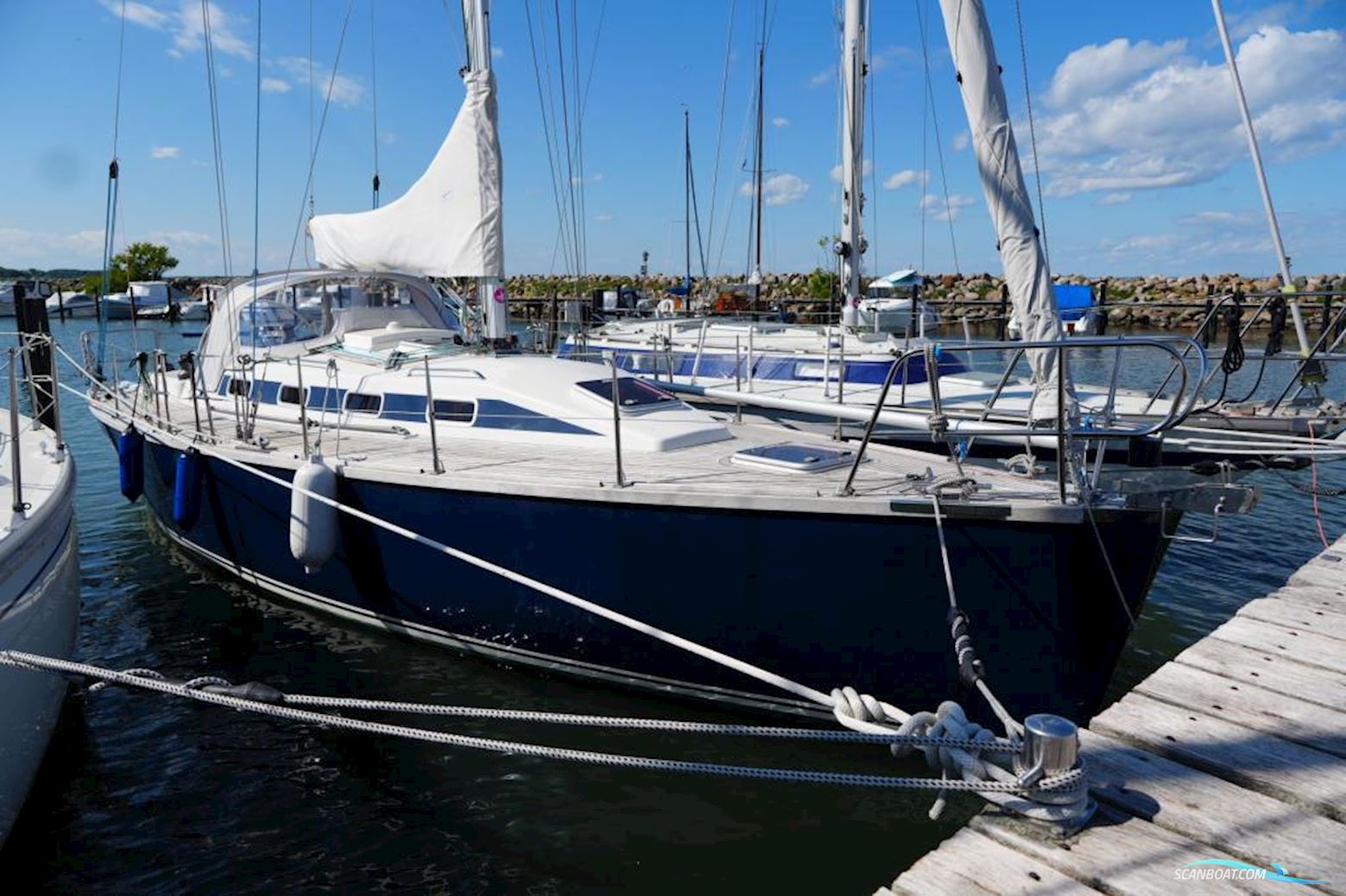 Mak Ten Sejlbåd 2006, med Vetus Diesel M4.15 motor, Tyskland
