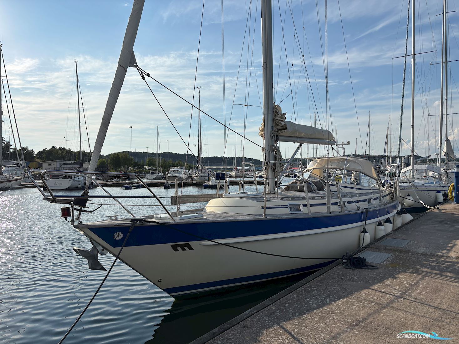Malö 38 Sejlbåd 1989, med Yanmar 3JH40 motor, Sverige