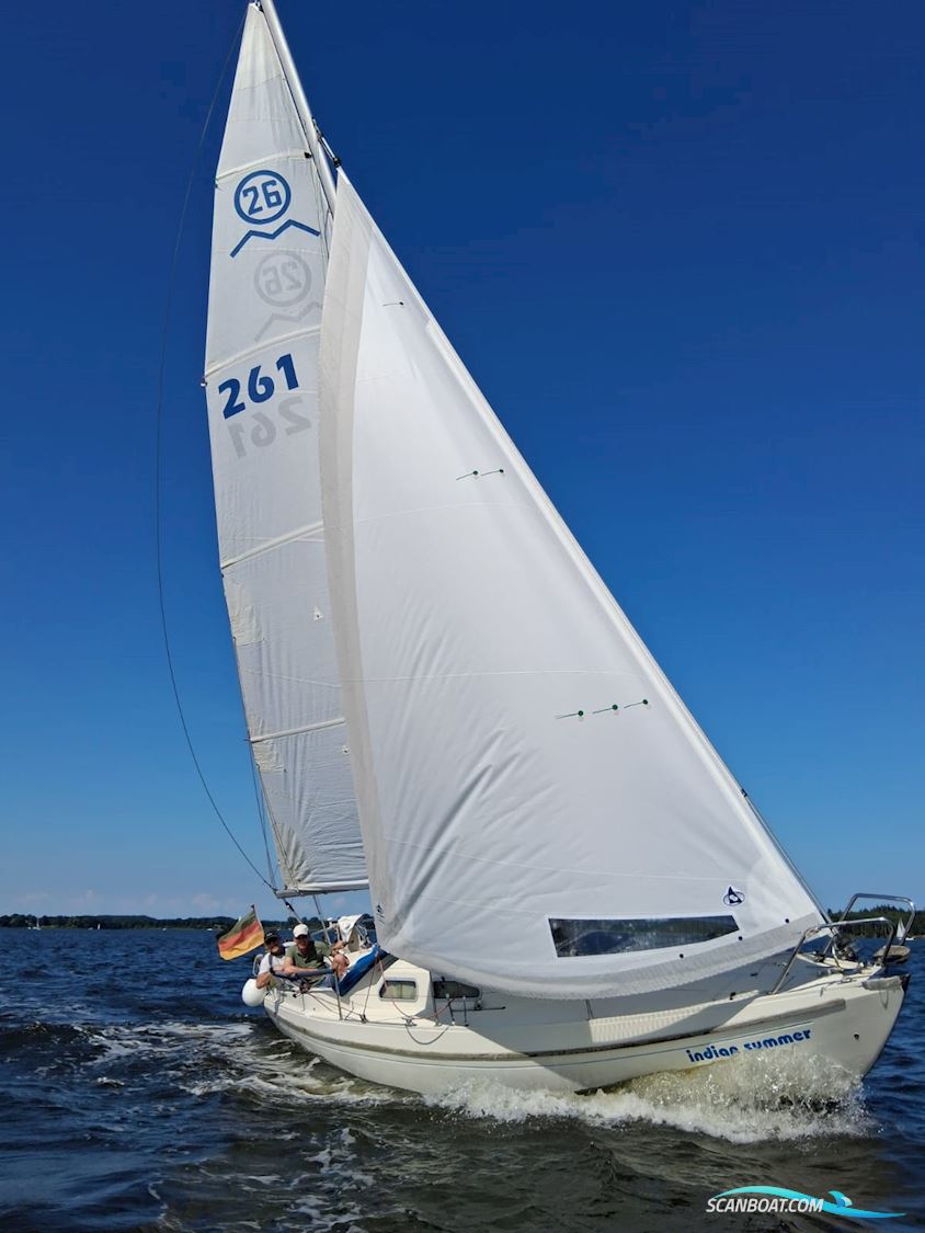Marieholm 261 Sejlbåd 1983, med Volvo Penta motor, Tyskland