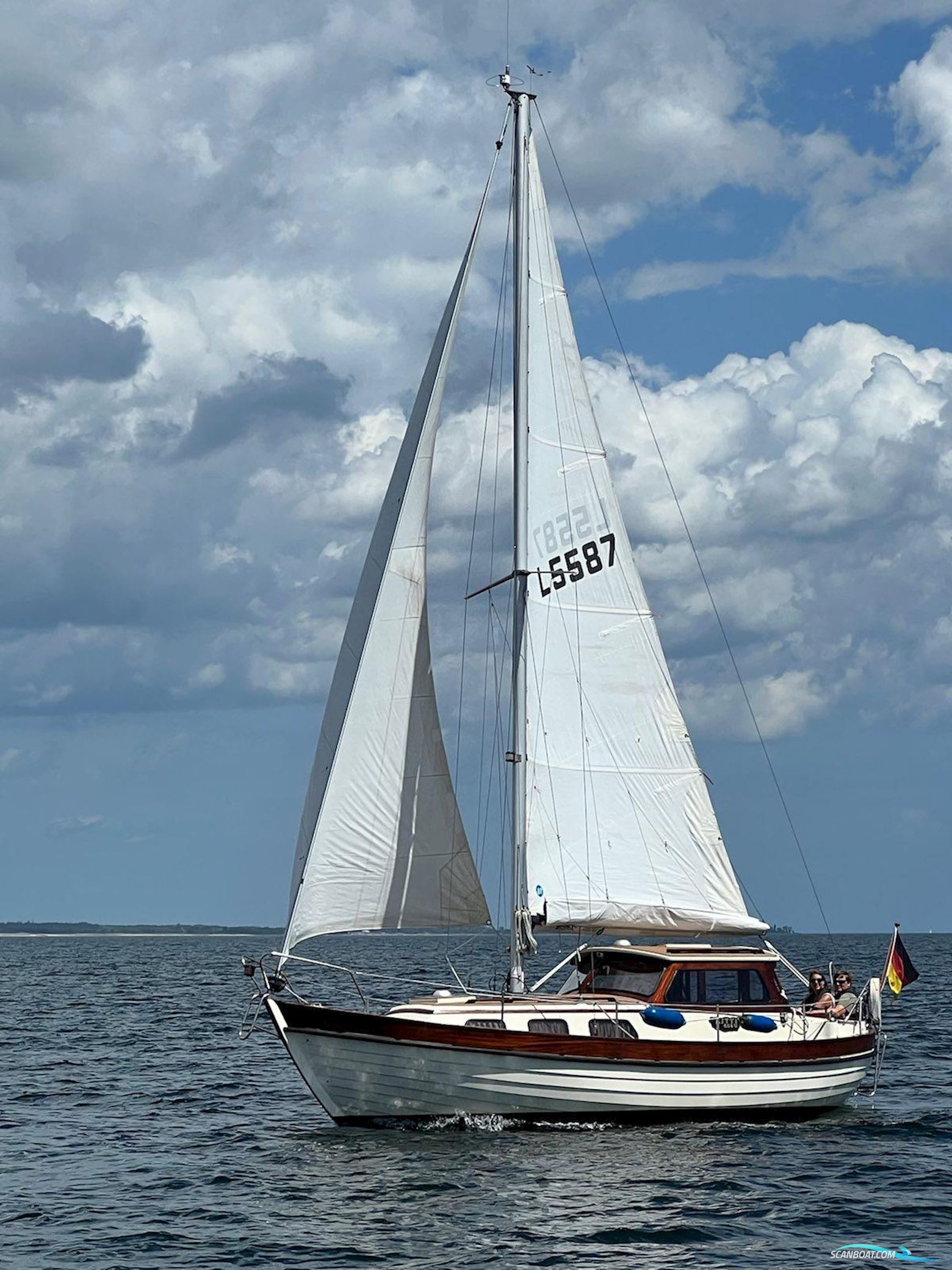 Marina 85 85 Sejlbåd 1987, med Mitsubishi 3.Zylinder motor, Tyskland
