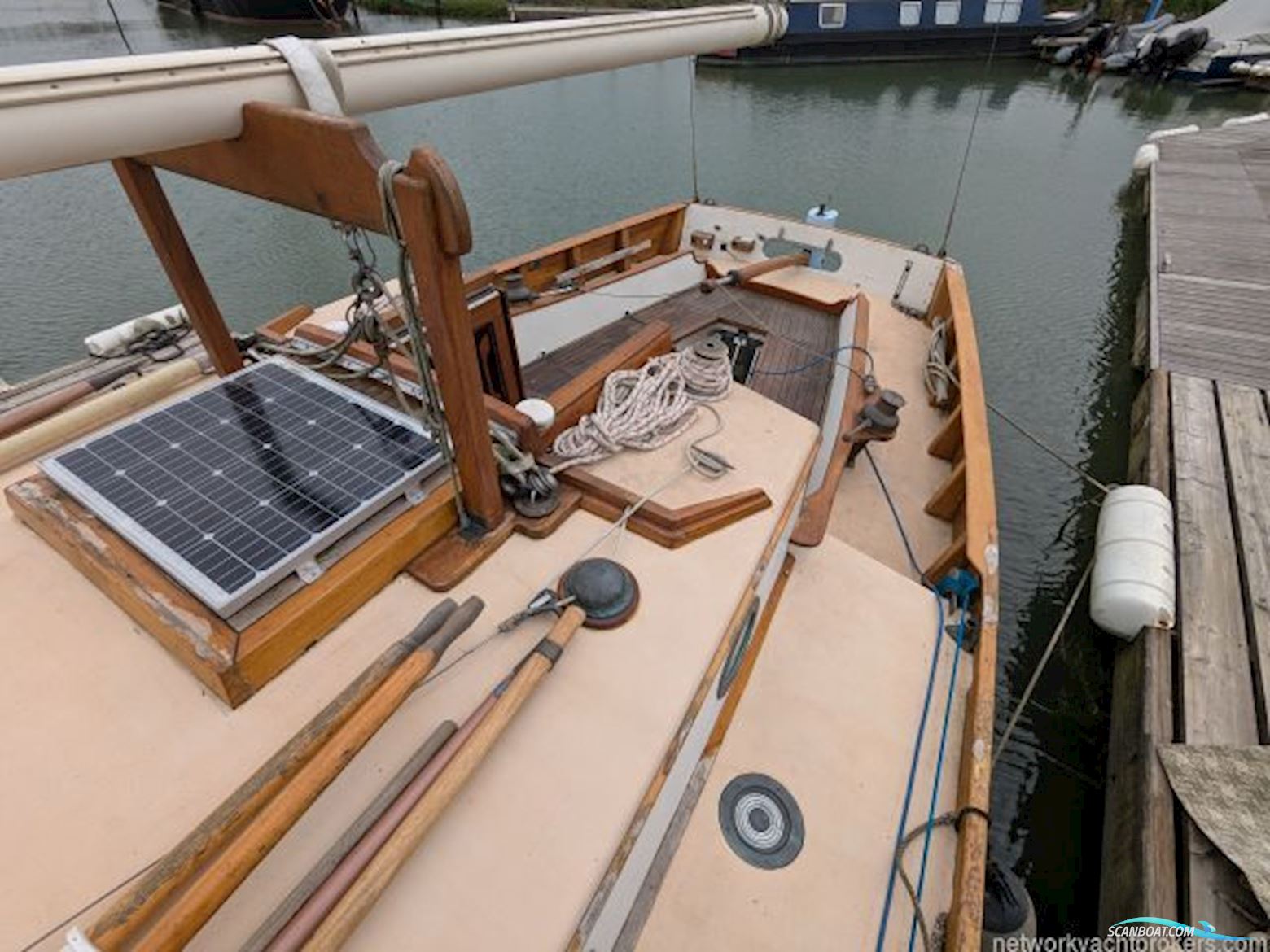 Maurice Griffiths One Off Traditional Built Wooden Sailing Yacht