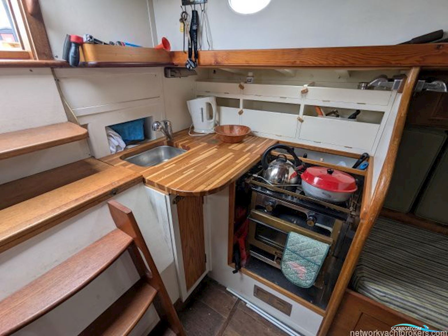 Maurice Griffiths One Off Traditional Built Wooden Sailing Yacht