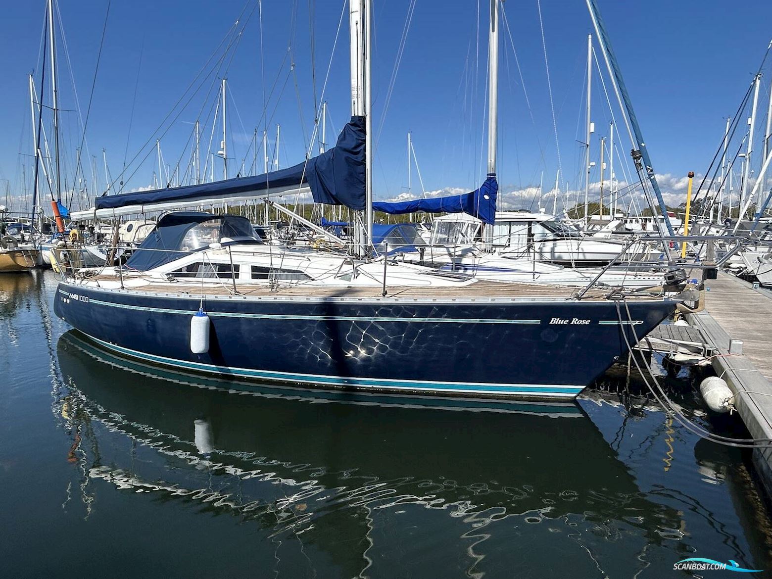 Maxi 1000 Sejlbåd 1998, med Volvo Penta MD2030B motor, England