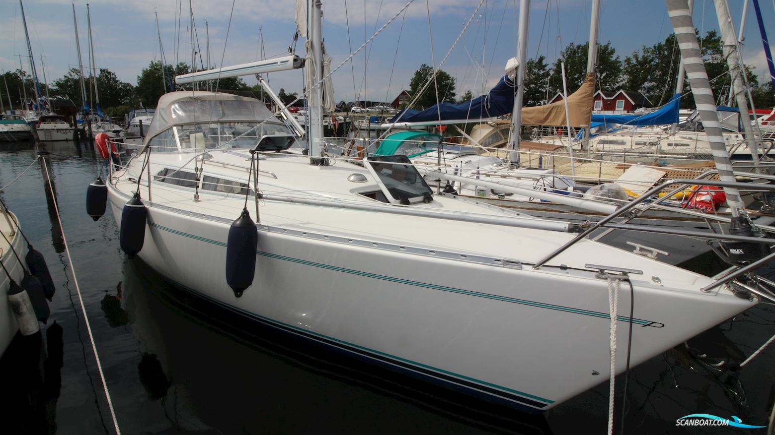 Maxi 34  Sejlbåd 1992, med Volvo penta motor, Danmark