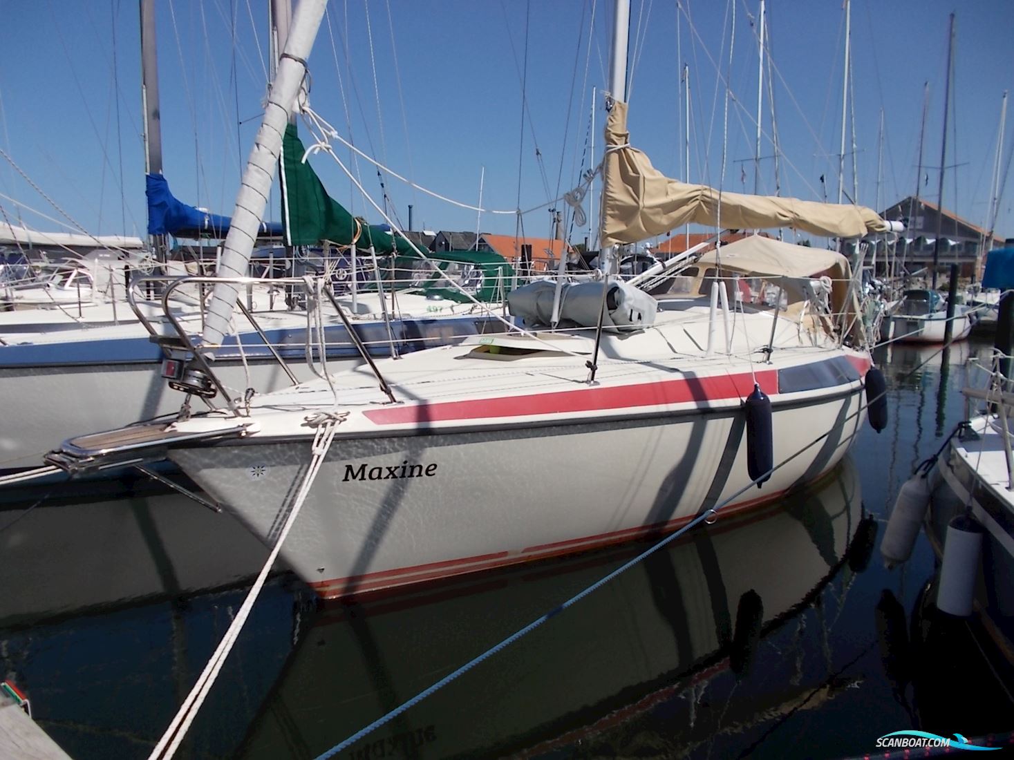Maxi 84 Sejlbåd 1978, med Volvo Penta MD7a motor, Danmark