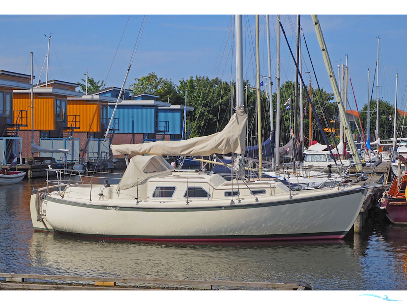 Midget 31 Sejlbåd 1997, med Vetus M4.14 motor, Holland