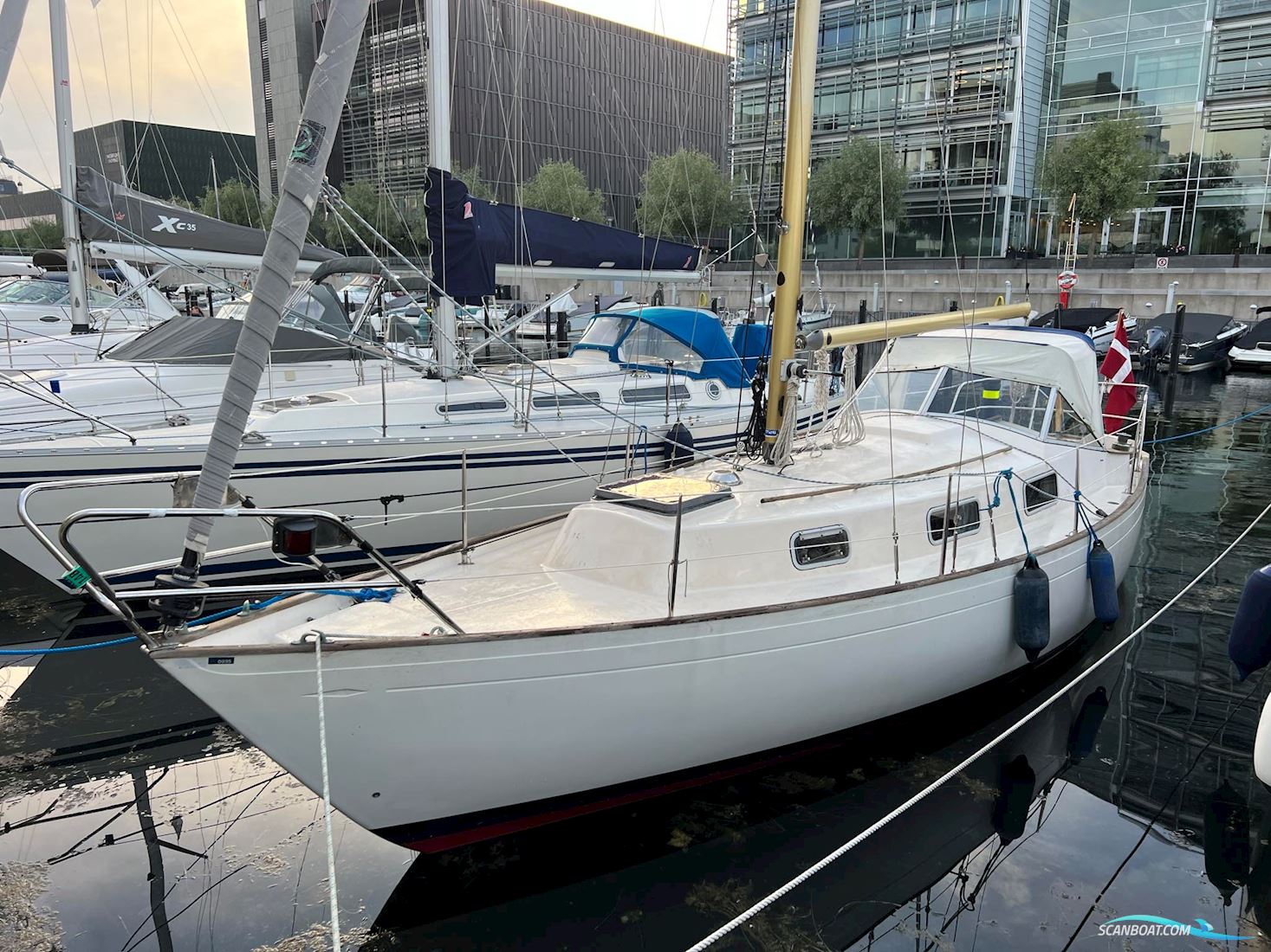 Monsun 31 Sejlbåd 1974, med Volvo Penta MD2B motor, Danmark