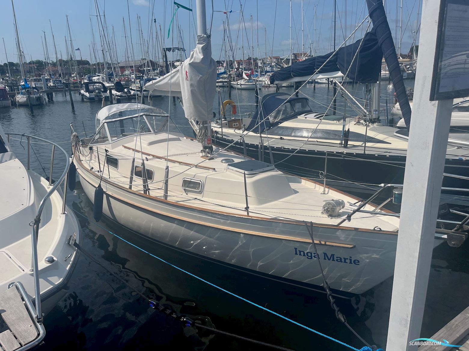 Monsun 31 Sejlbåd 1978, med Volvo Penta  motor, Danmark