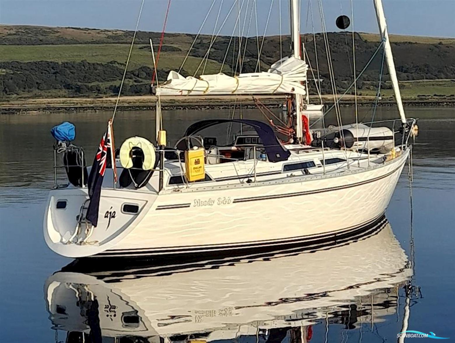 Moody 346 Sejlbåd 1989, med Thornycroft T95 motor, England