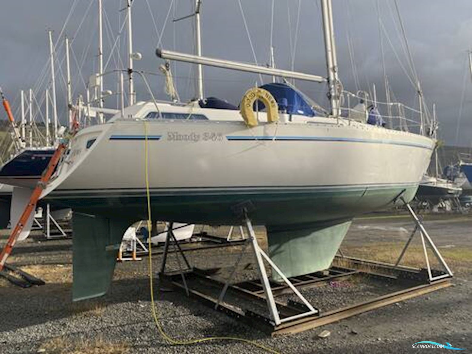 Moody 346 Sejlbåd 1986, med Thornycroft T90 motor, England