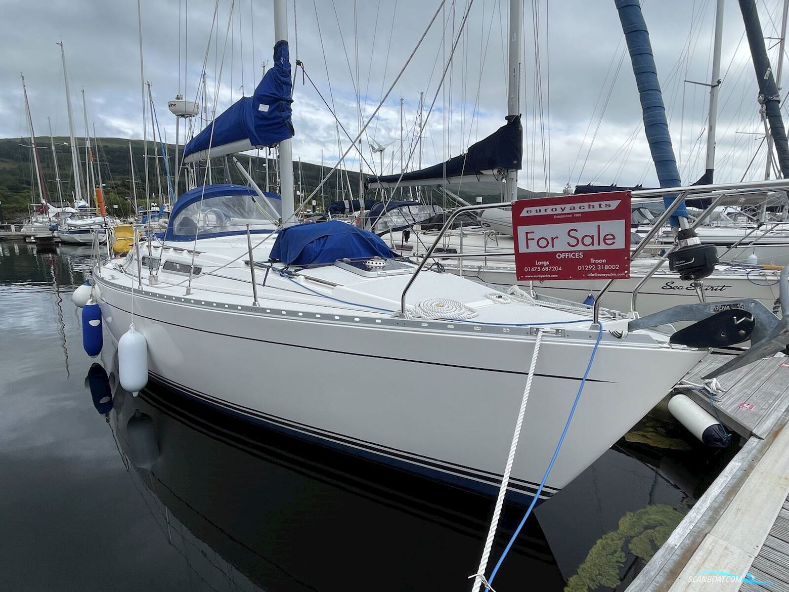 Moody 35 CC Sejlbåd 1996, med Beta Marine motor, England