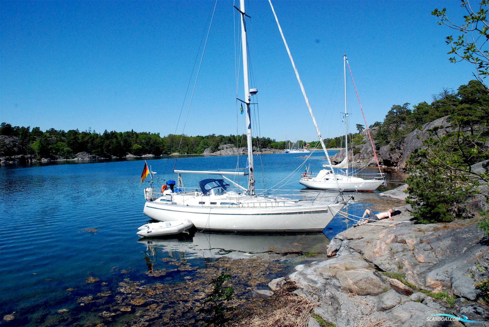 Moody 376 Sejlbåd 1990, med Volvo Penta motor, Holland