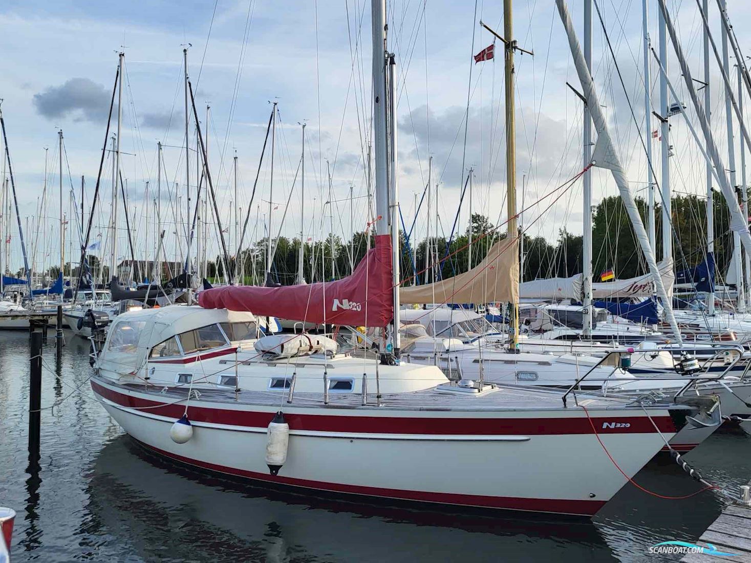 Najad 320 Sejlbåd 1986, med Volvo Penta 2003 motor, Tyskland