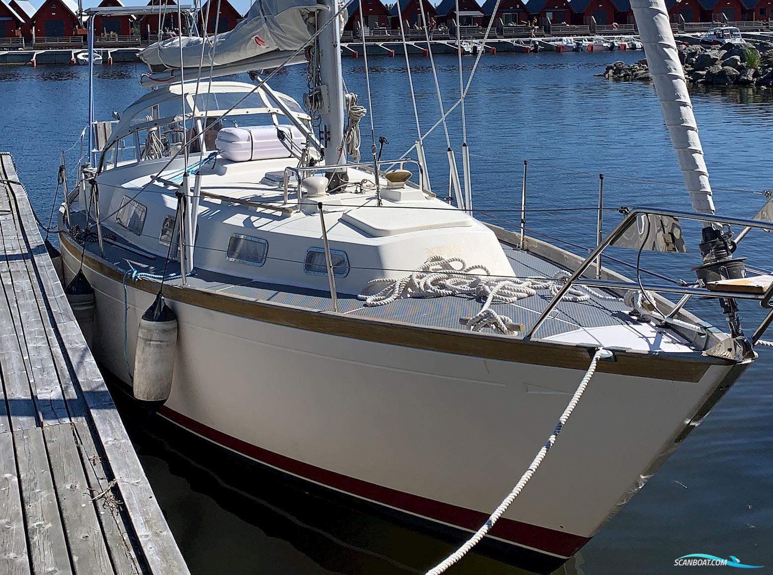Najad 34 Sejlbåd 1981, med Vetus Diesel motor, Sverige