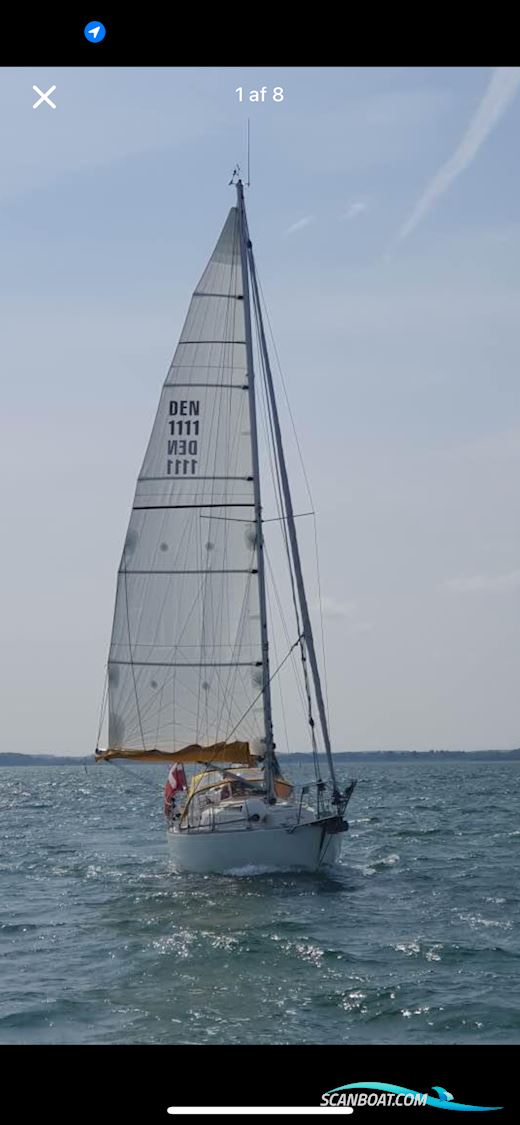 Najad 34 Sejlbåd 1979, med Bukh motor, Danmark