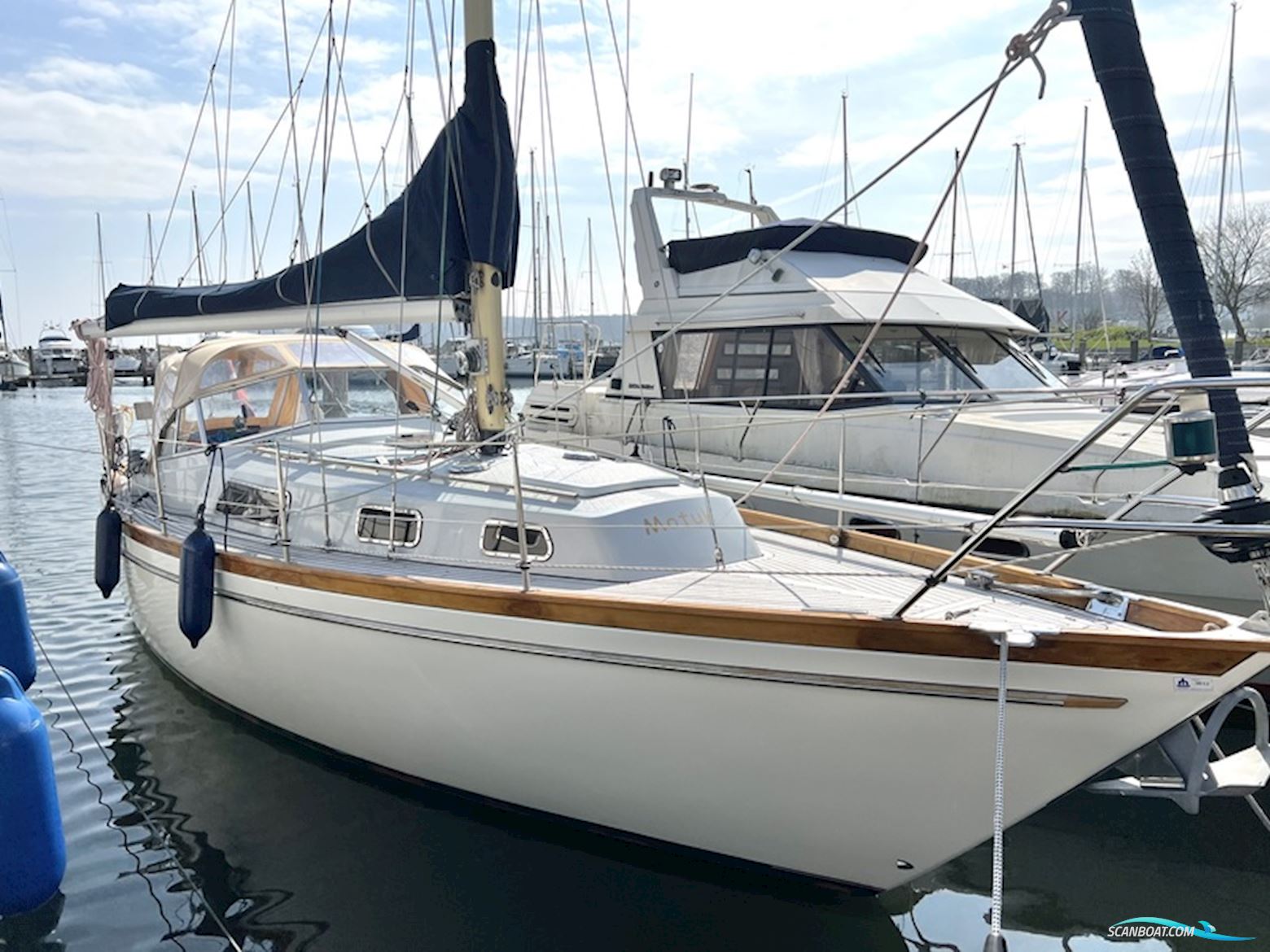 Najad 34 Sejlbåd 1976, med Vetus motor, Danmark