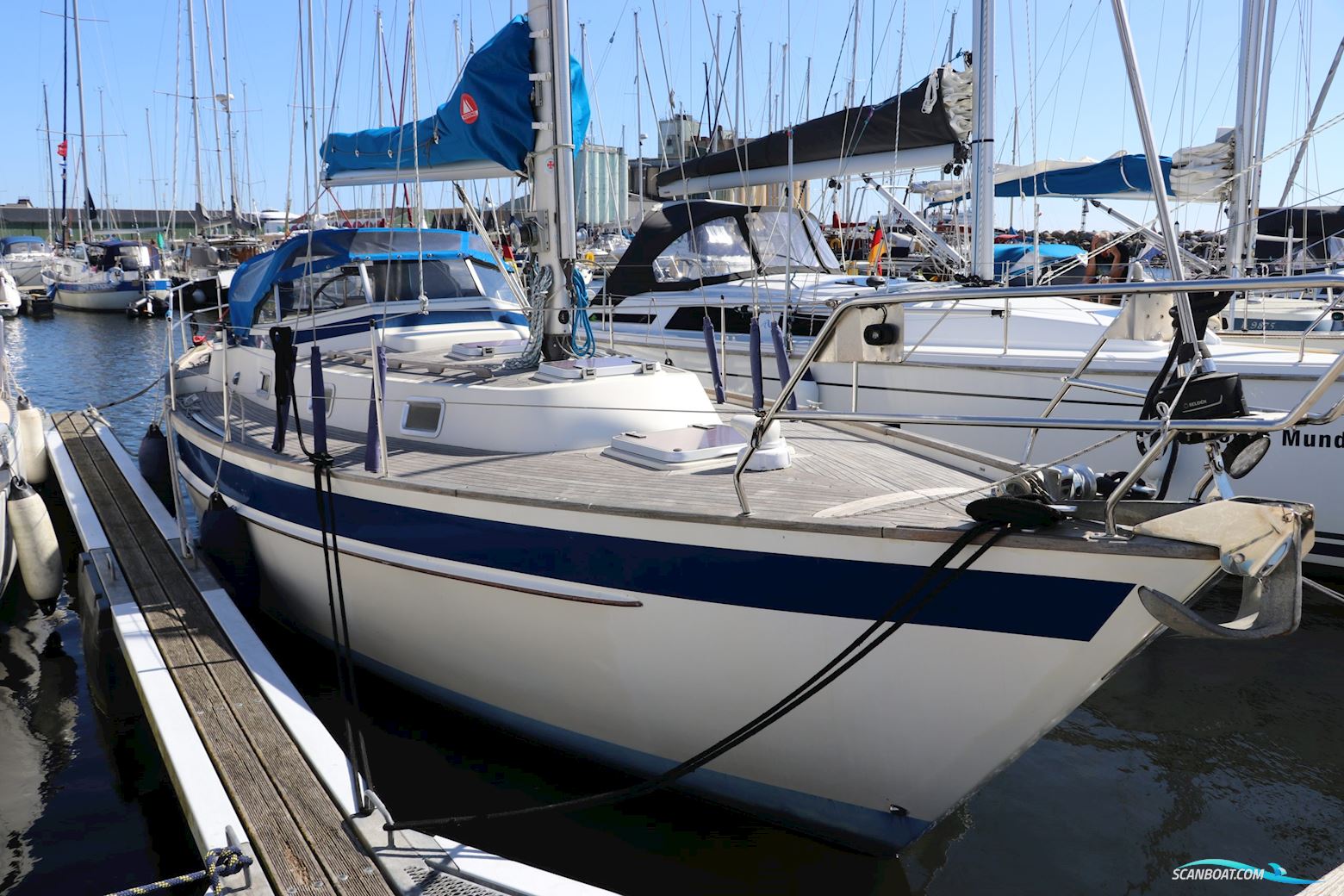 Najad 343 Sejlbåd 1981, med Volvo Penta D2- 75HP motor, Sverige