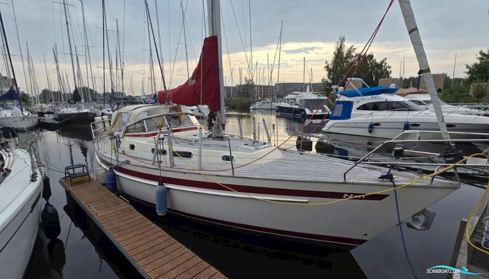 Najad 361 Sejlbåd 1996, med Volvo MD22L motor, Tyskland