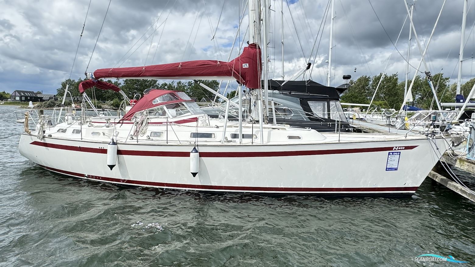 Najad 400 Sejlbåd 2002, med Yanmar motor, Danmark