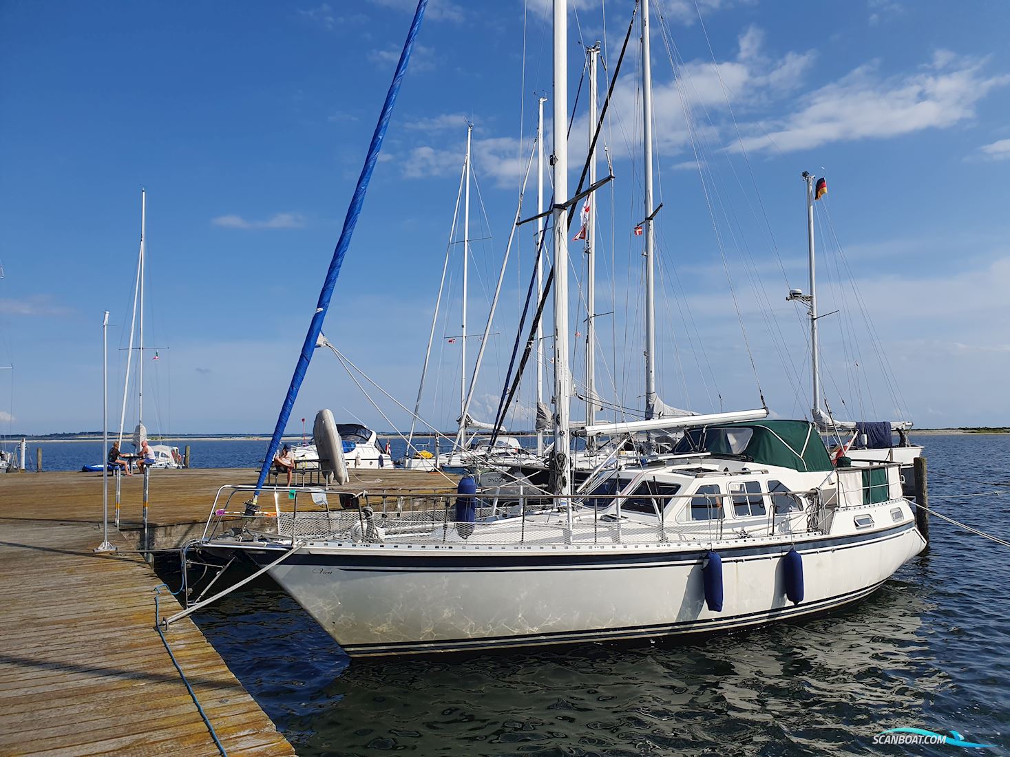 Nauticat 35 Sejlbåd 1984, med Volvo Penta 2003T motor, Danmark
