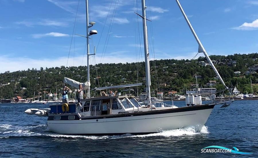 Nauticat 38 Sejlbåd 1979, med Ford motor, Norge