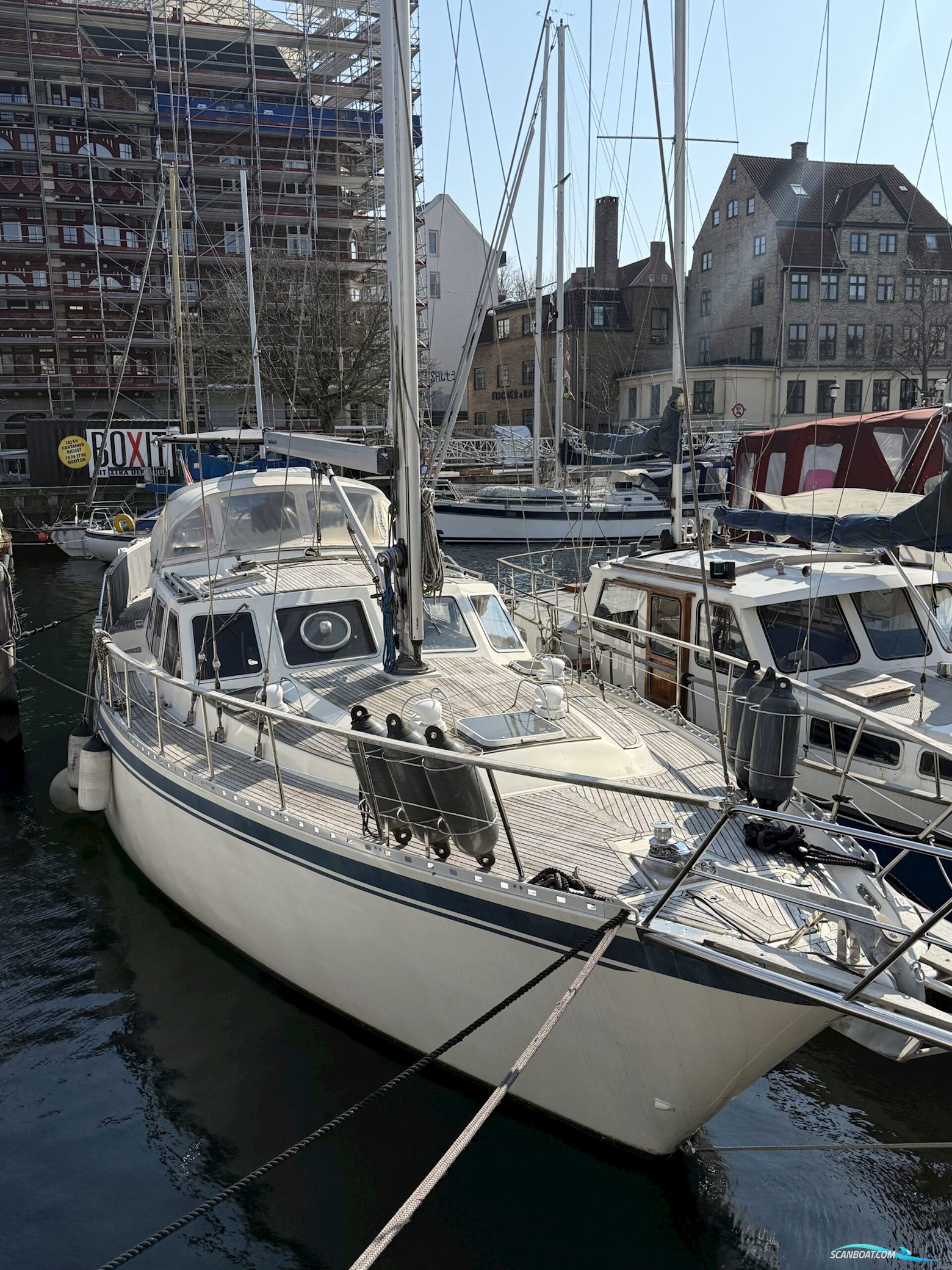 Nauticat 43 med mulig havneplads Sejlbåd 1985, med Ford motor, Danmark
