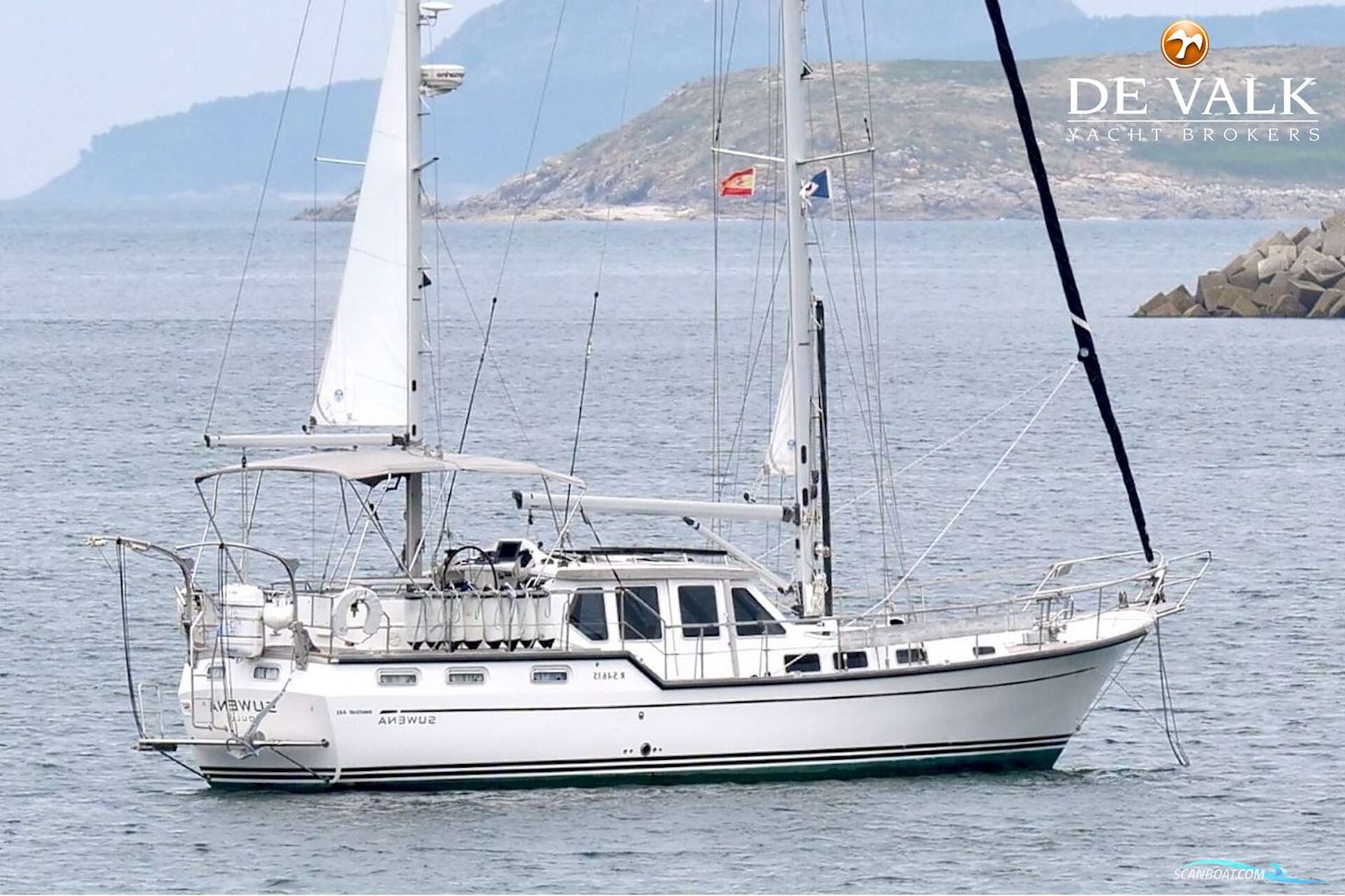 Nauticat 441 Sejlbåd 2011, med Perkins motor, Spanien
