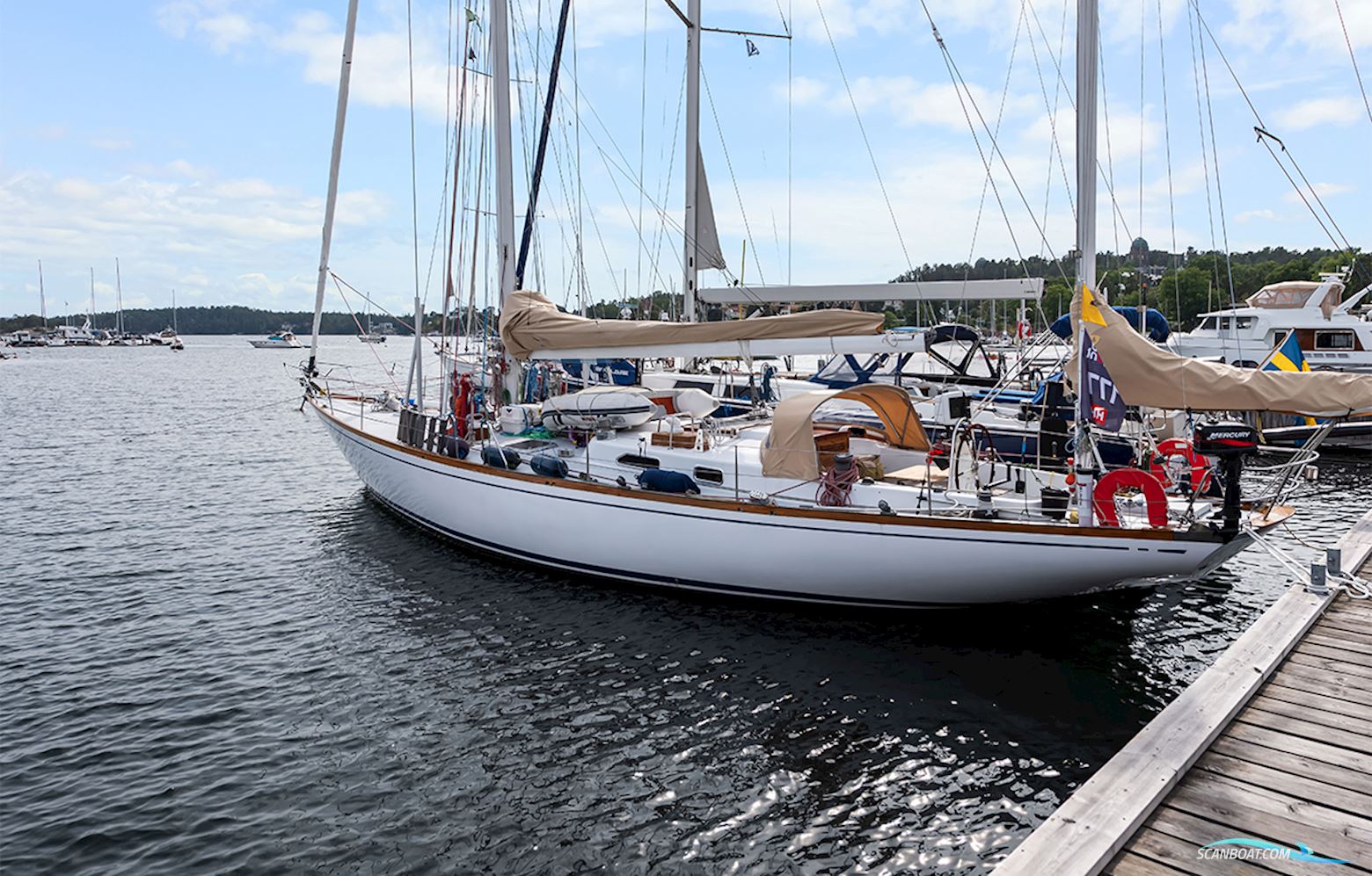 Nautor's Swan 55 Sejlbåd 1971, med Yanmar motor, Sverige