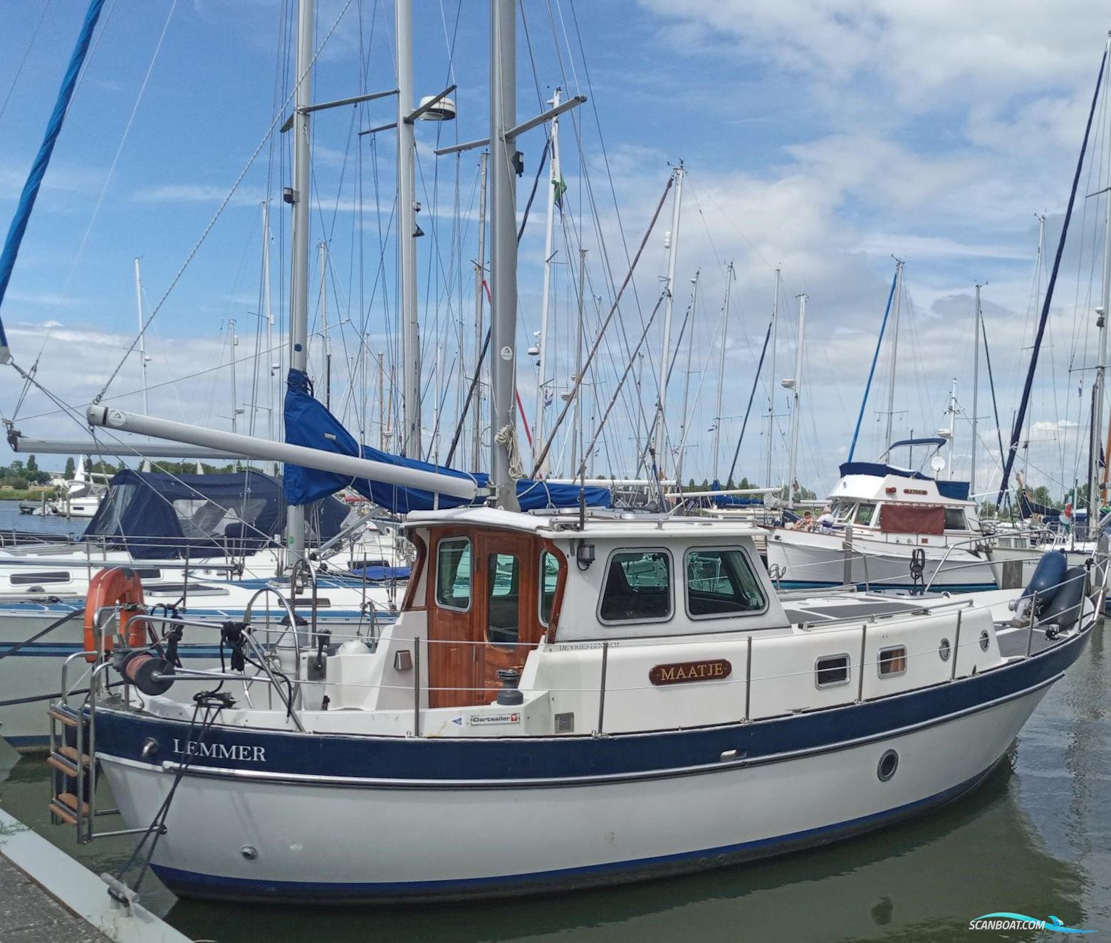 Neptunus Aalst Dartsailer 30 Sejlbåd 1985, Holland