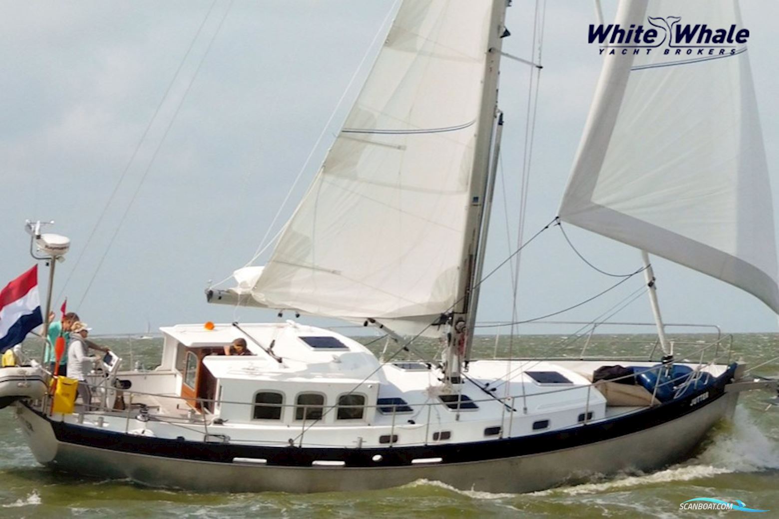 Noordkaper 43 Sejlbåd 2016, med Volkswagen Marine motor, Holland