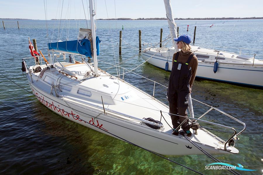 Nordisk Familiebåd NF Sejlbåd 1977, med Volvo Penta D1-13 motor, Danmark