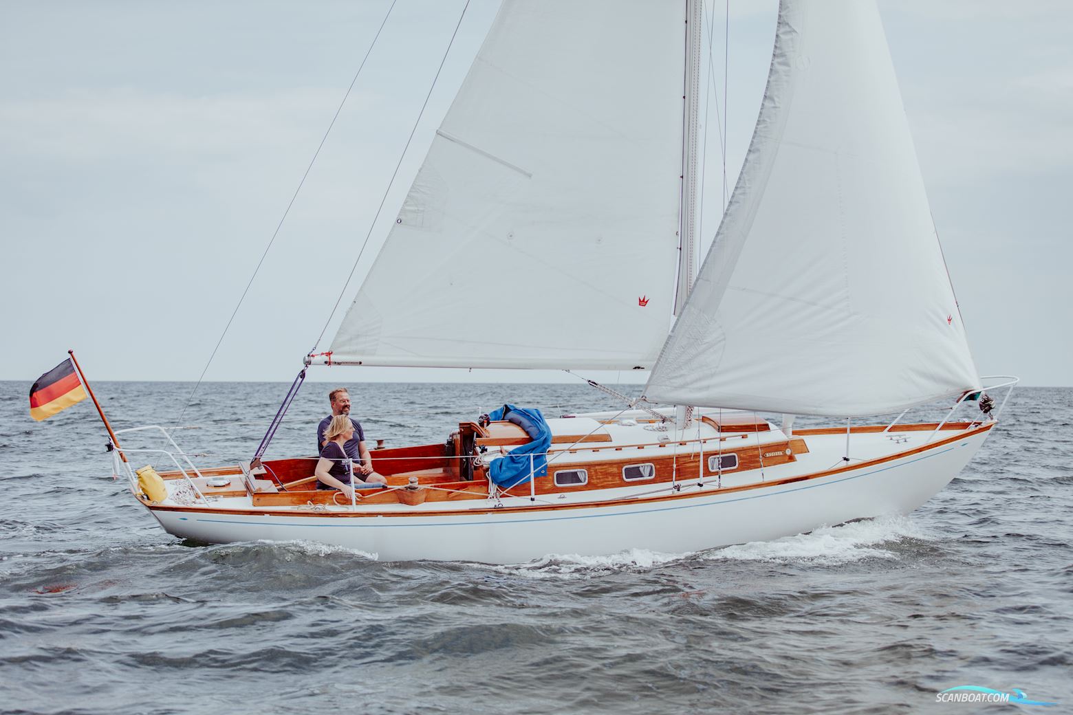 Olle Enderlein (one off), 29ft See/ Küstenkreuzer Sejlbåd 1960, med Volvo Penta 2001 motor, Tyskland