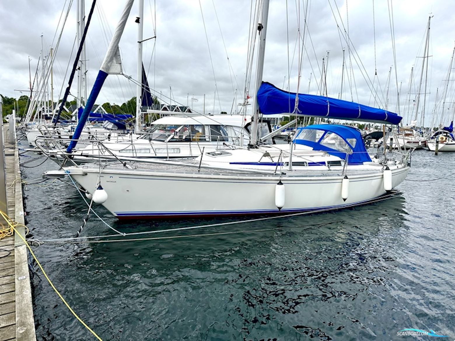 Omega 36 Sejlbåd 1988, med Engine Type Yanmar,Hk 28,Diesel motor, Danmark