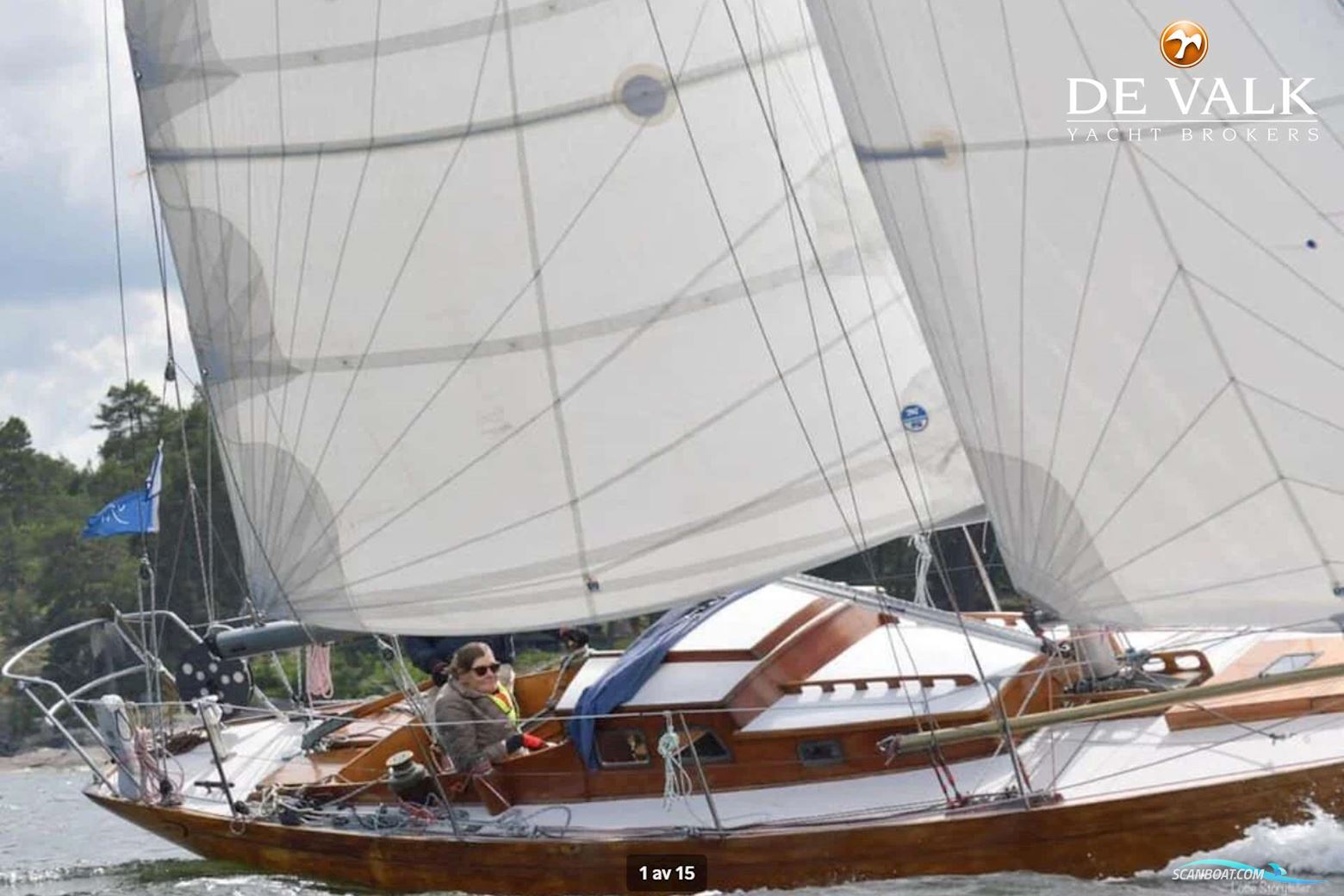 One Off Classic Sailing Yacht Sejlbåd 1954, med Yanmar motor, Sverige