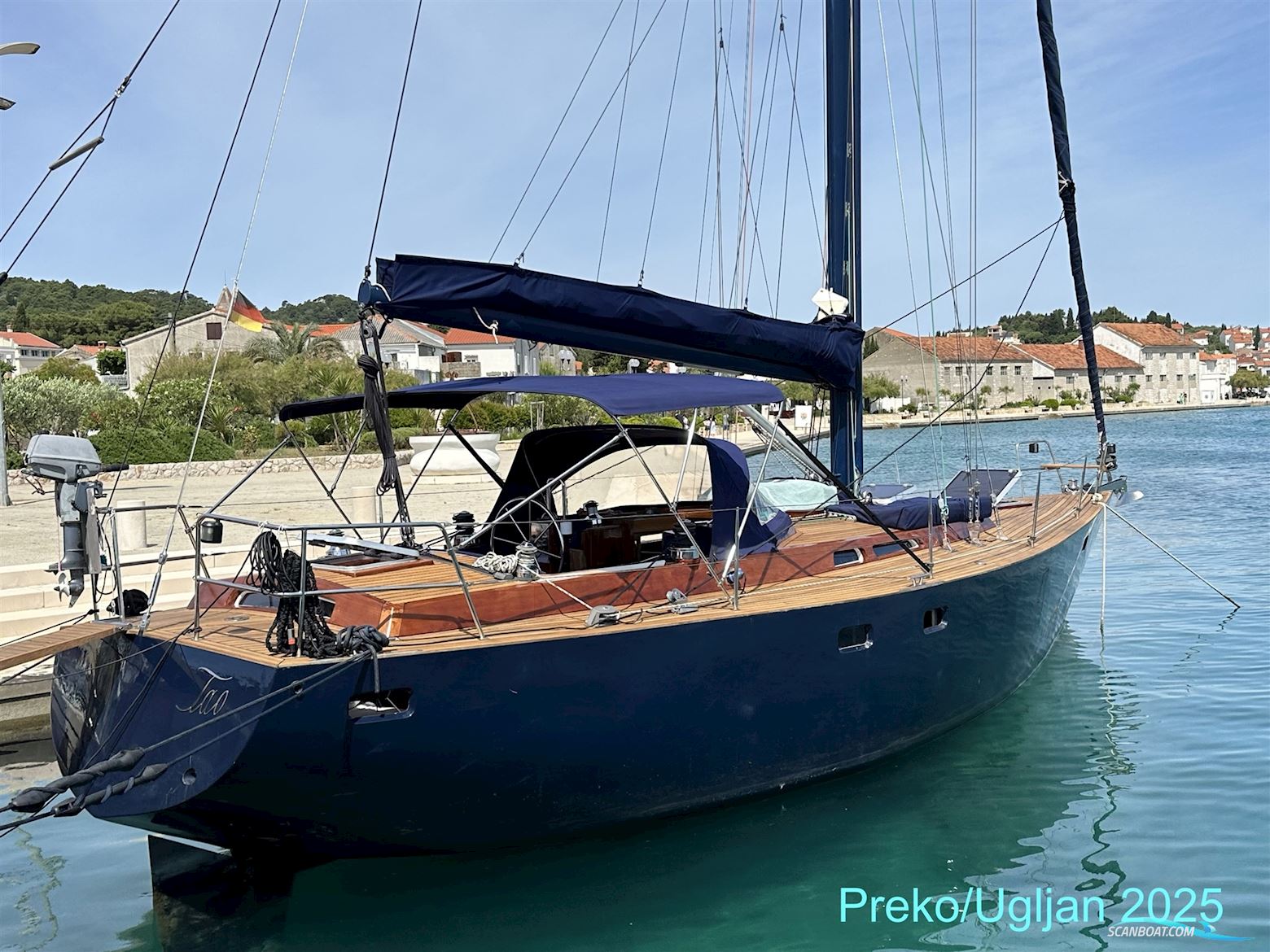 One Off Heckl Germany Bluewater Classic 43 CC Sloop Sejlbåd 1999, med Volvo Penta MD22A motor, Italien