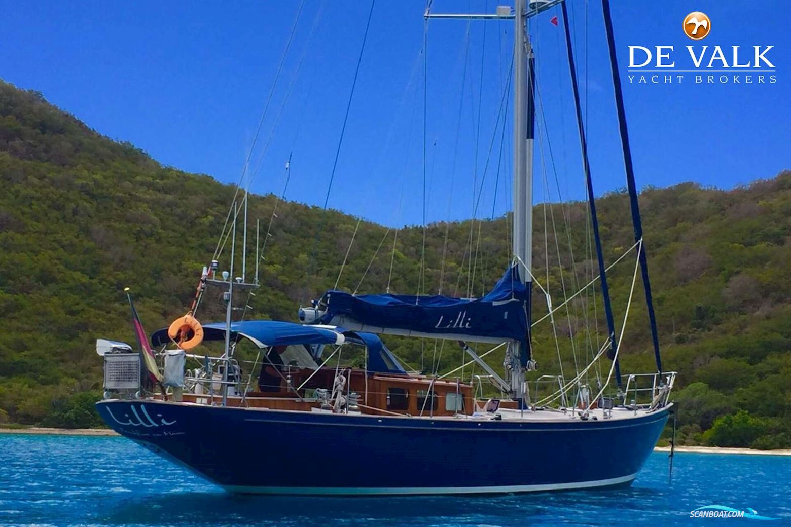 One-Off Sailing Yacht Sejlbåd 1998, med Vetus Deutz motor, Spanien