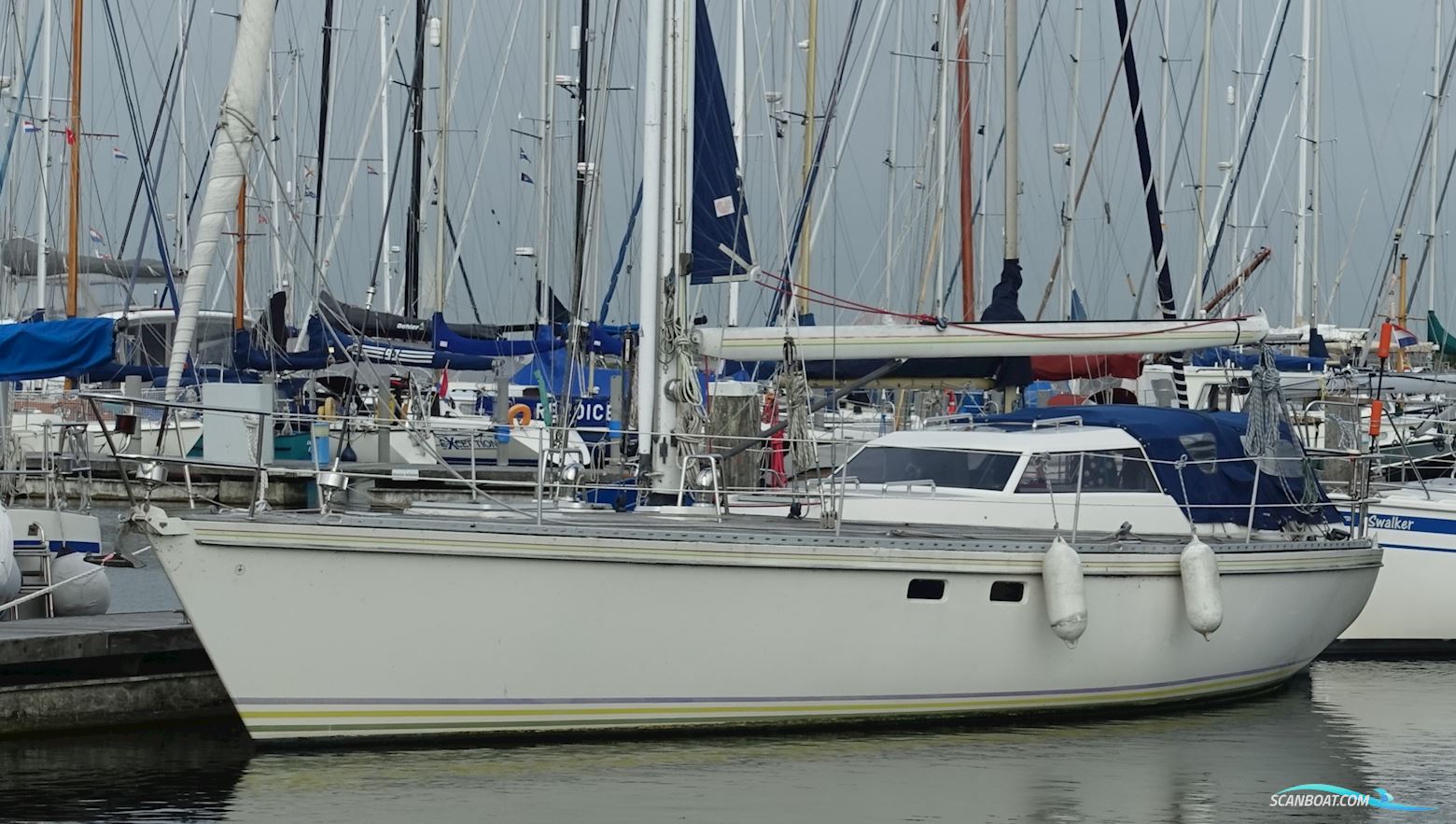 Pieter Beeldsnijder 40 Sejlbåd 1988, med Volvo Penta 2003 Turbo motor, Holland