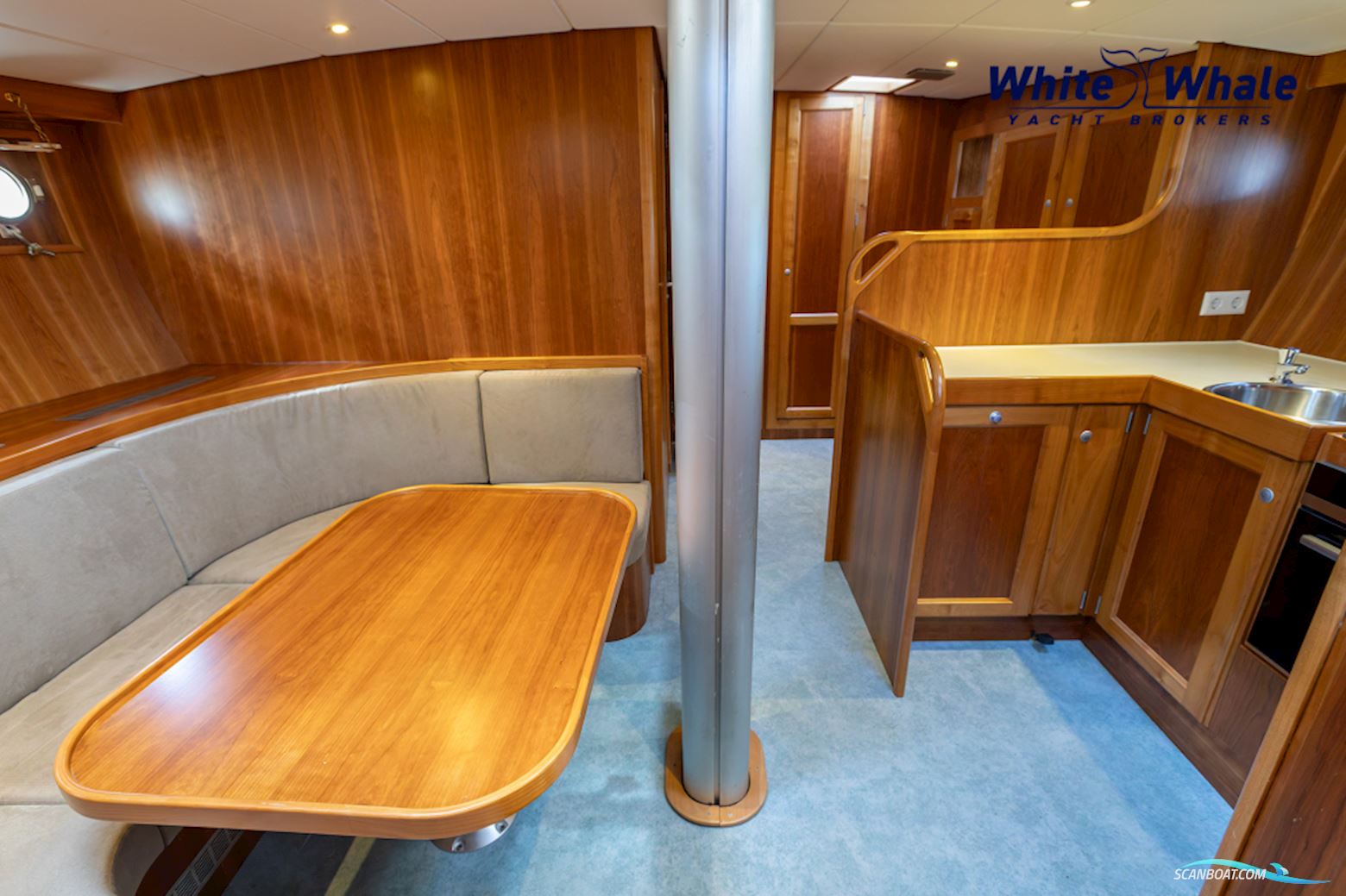 Pieter Beeldsnijder Stagzeil Schoener Custom Built Refit