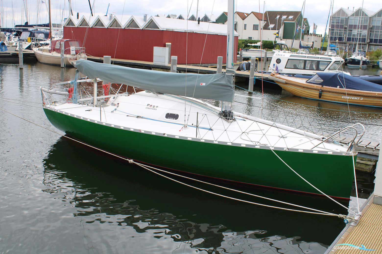 Pogo 1 / Minitransat 650 Sejlbåd 2001, med Mercury 3.3 HP two stroke motor, Holland