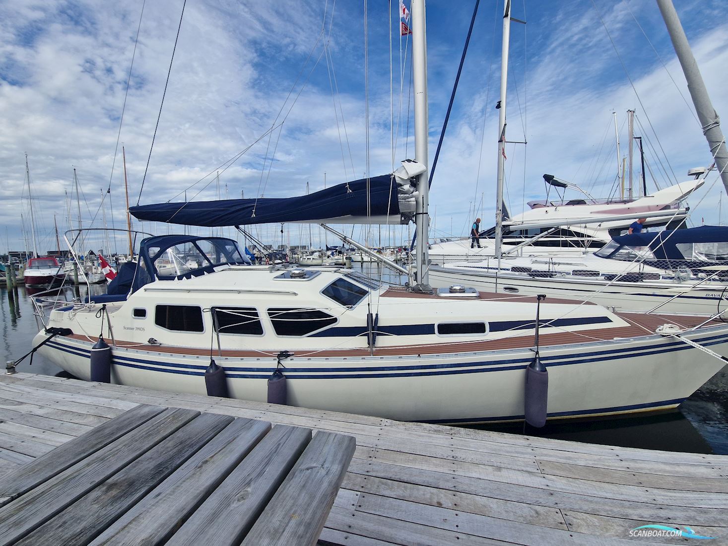 Scan Yacht Scanner 399DS Sejlbåd 2000, med Volvo Penta md 2040 motor, Danmark